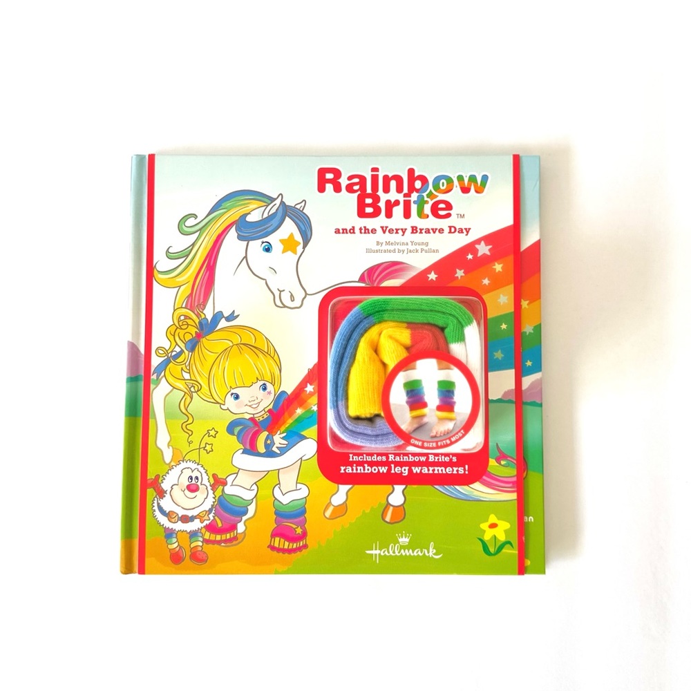 Brite And The Very Brave Day collectible book (hallmark) with leg warmers